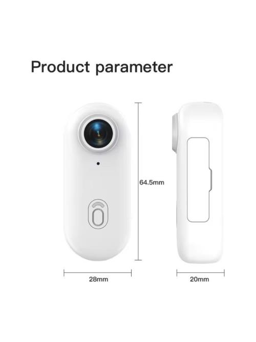 INOX-X605 2K SPORT YAKA KAMERASI WiFi üzerinden akıllı telefonla eşleştirilir.